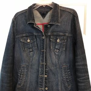 Women’s Tommy Hilfiger denim jacket, size XL